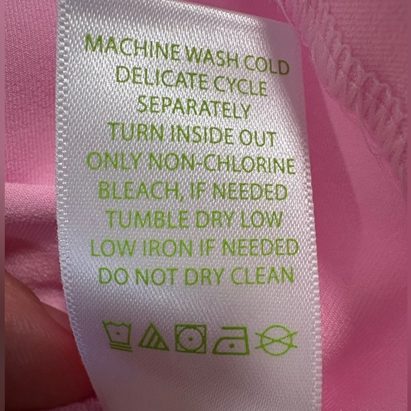 LILLY PULITZER UPF 50+ Luxletic Antibes Skort
size 12, conch shell pink, NWT - Picture 10 of 12